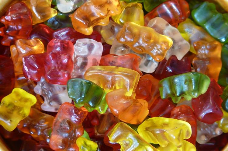 gummy bears gomas de fruta ursinho